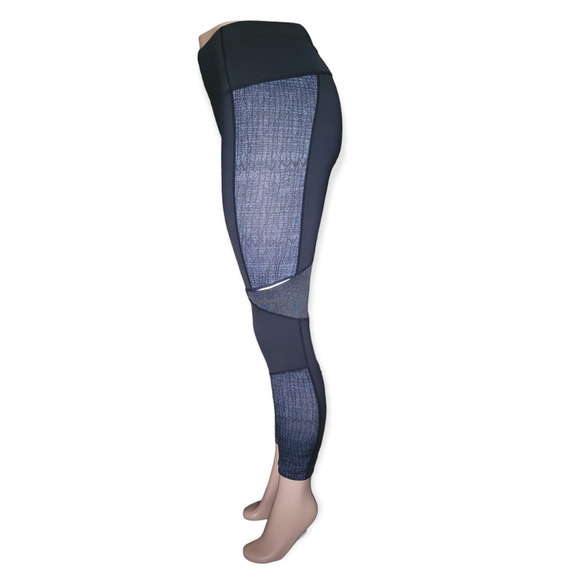 Prana Womens Ergo Leggings Size Medium Black Charcoal Grey - Picture 6 of 13